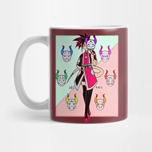 Masks of Virago Mug